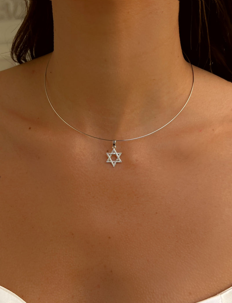 שרשרת-קשיחה-בשילוב-מגן-דוד-כסף