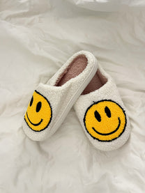 נעלי בית סמיילי צהוב