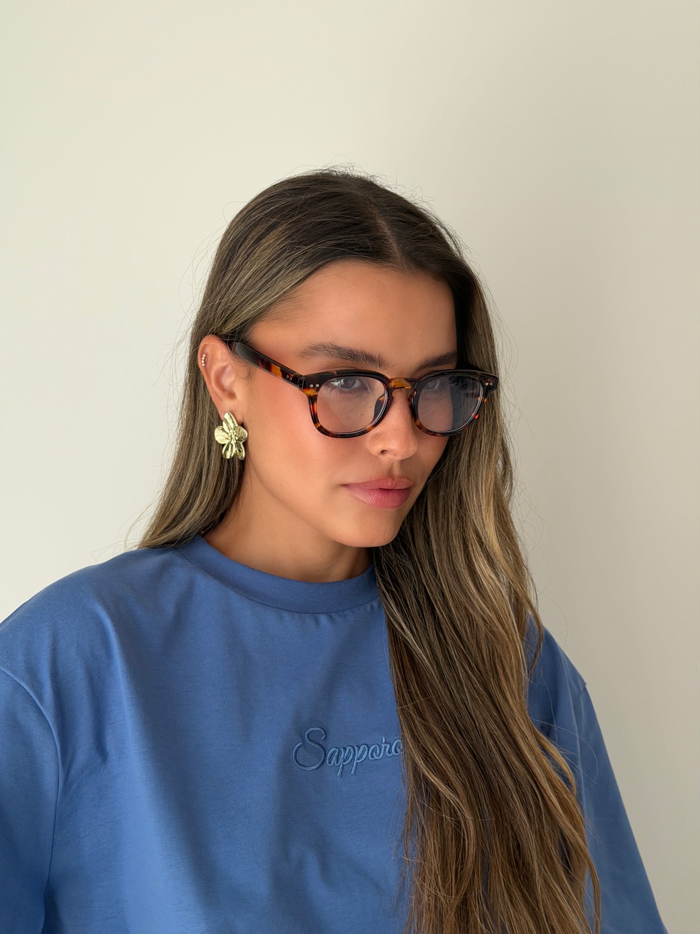 משקפי עדשה שקופה ללא מספר מיי מנומר