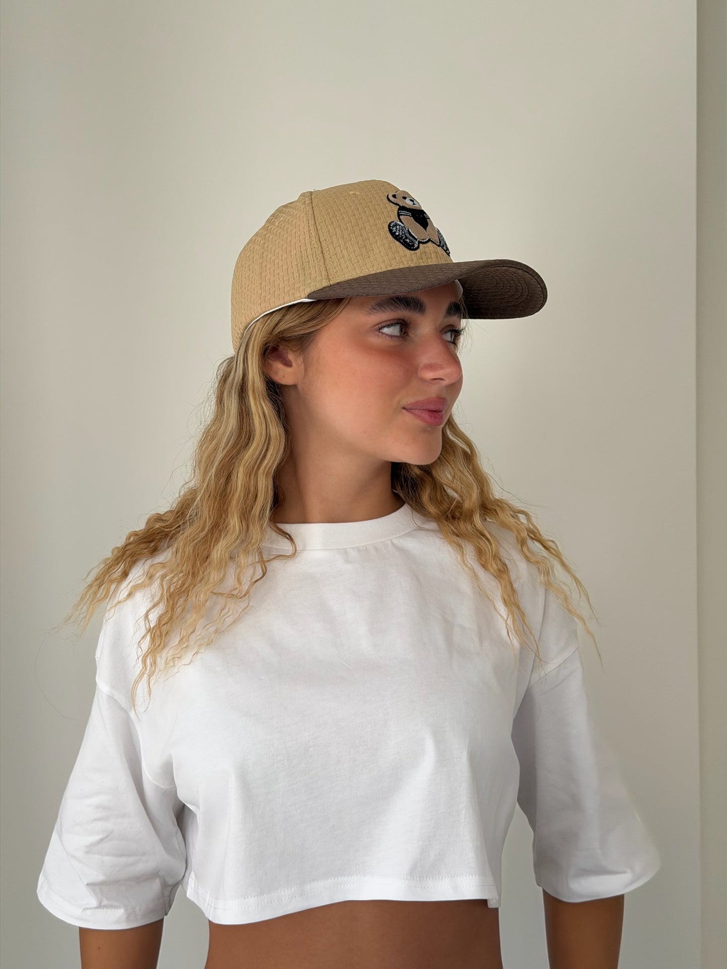 כובע דובי משולב