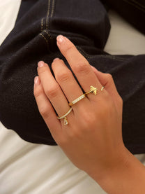 מנטה ריי טיפה נופלת פס משובצת