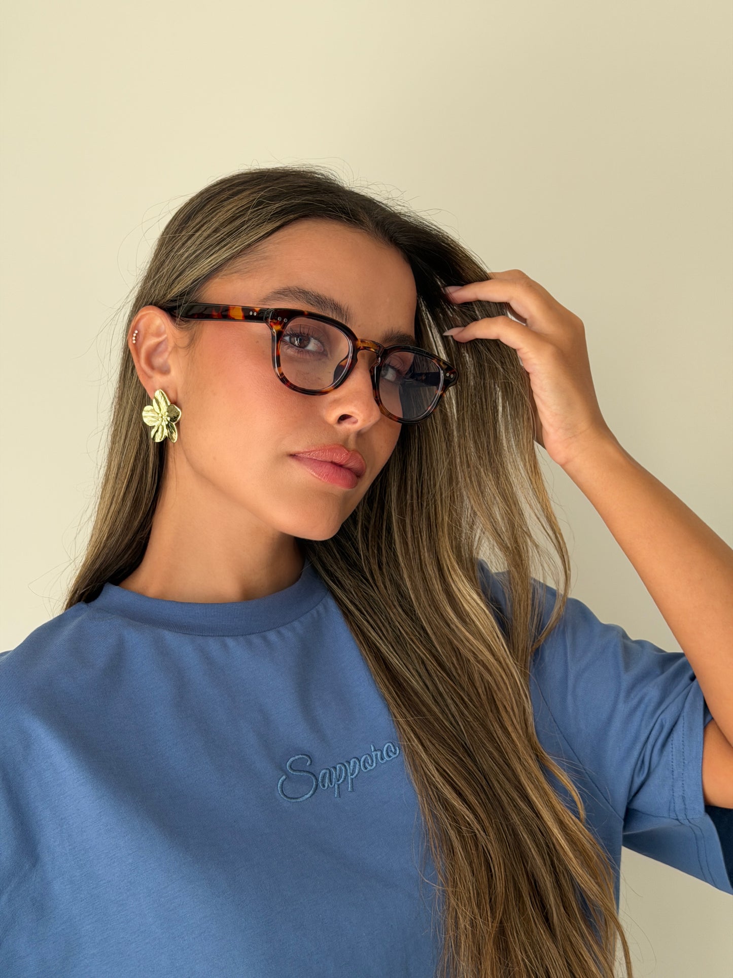 משקפי עדשה שקופה ללא מספר מיי מנומר