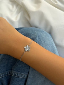 צמיד פרח וינטאג'