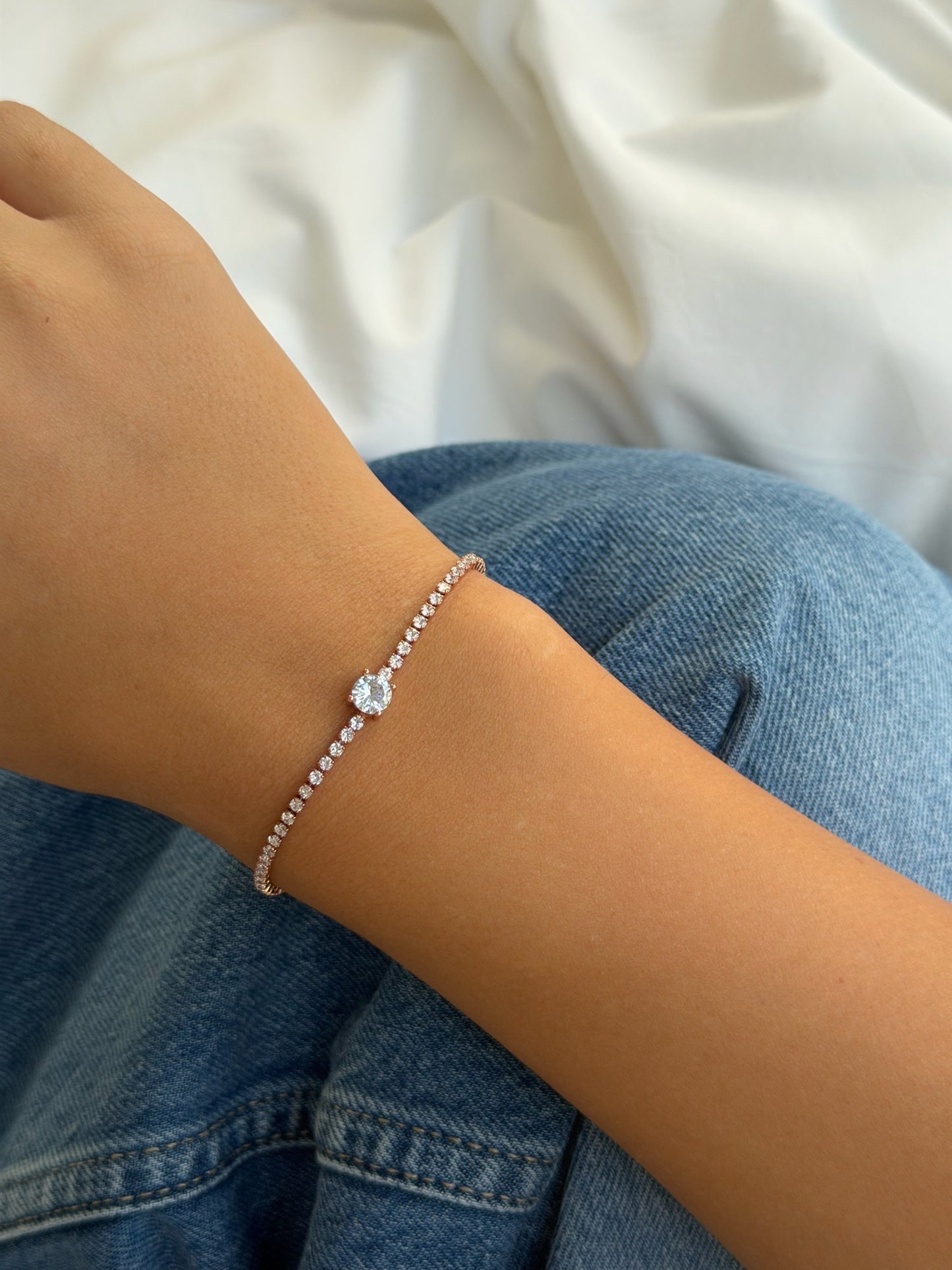 צמיד טניס זירקון