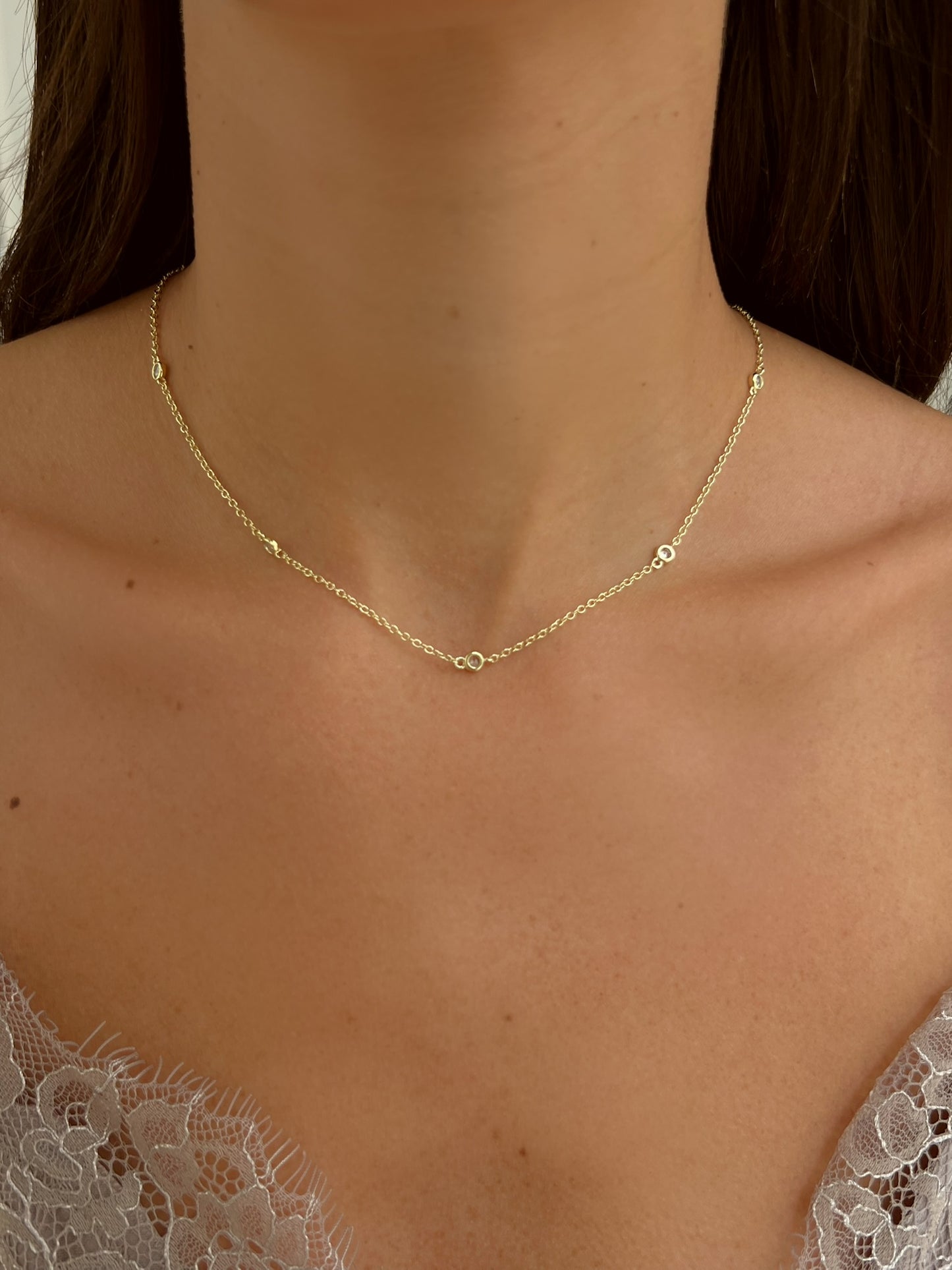 שרשרת זירקונים