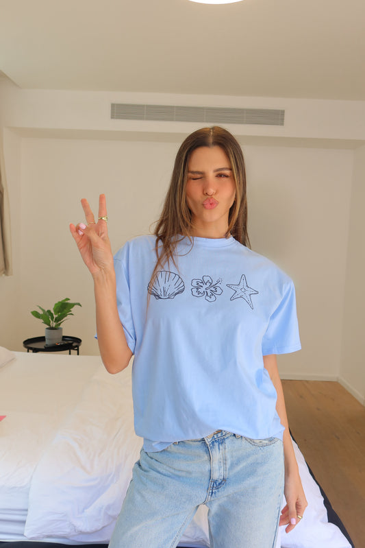 טי שירט מר תכלת