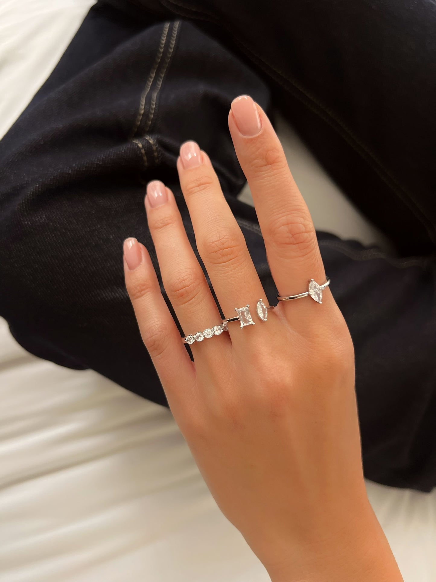 זירקון מרקיז עדינה מרקיז מלבן זירקונים עדינה