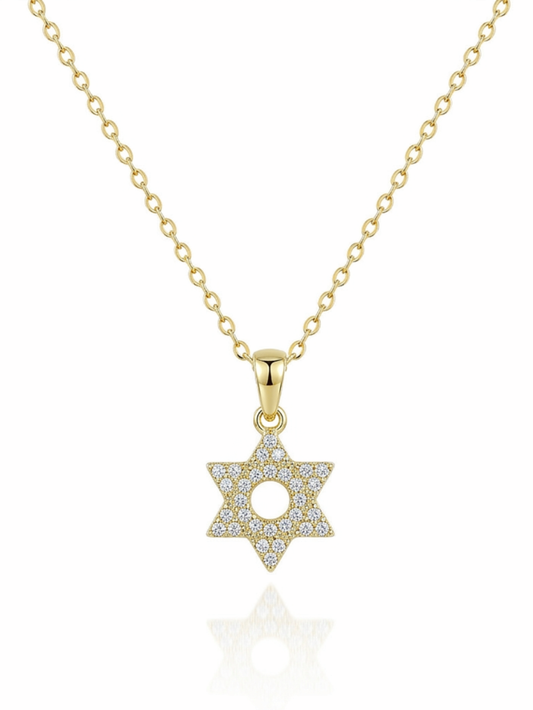 שרשרת מגן דוד עדינה