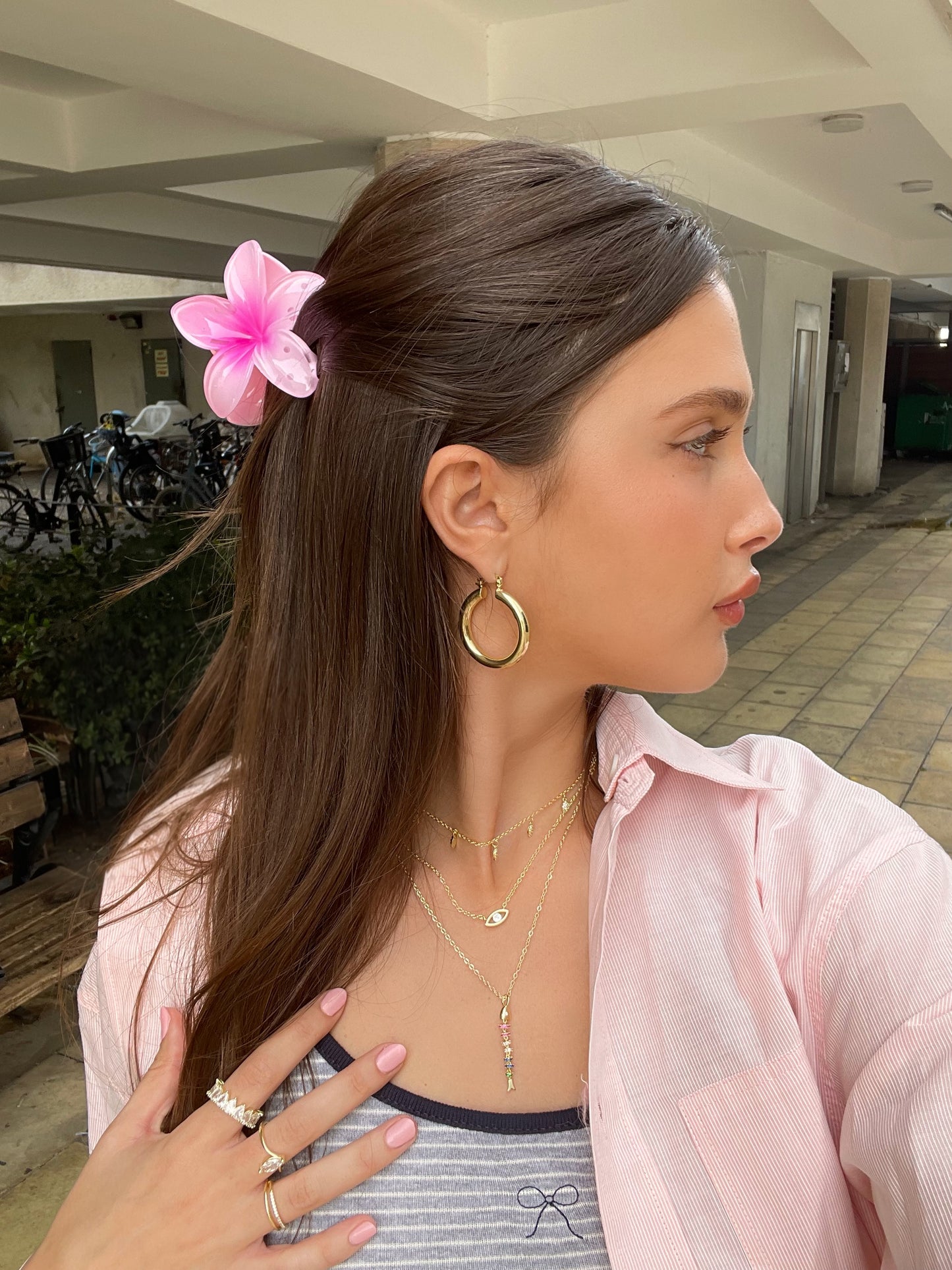 קליפס פרח צבעוני