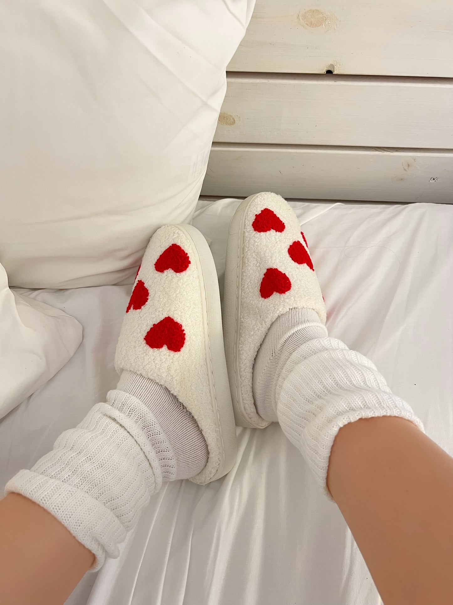 נעלי בית לבבות