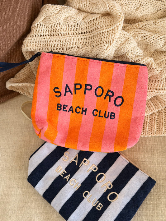 תיק רחצה פסים