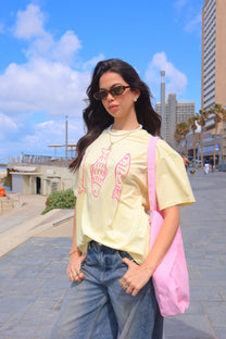 תיק בד ממותג ענק