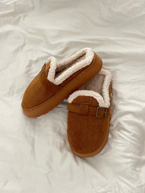 נעלי בית לולאה חום בהיר