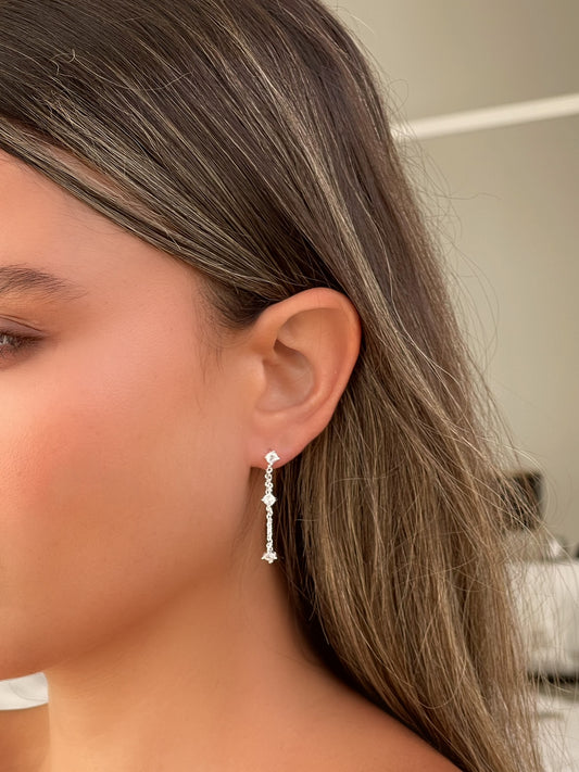 שרשרת טריפל זירקונים