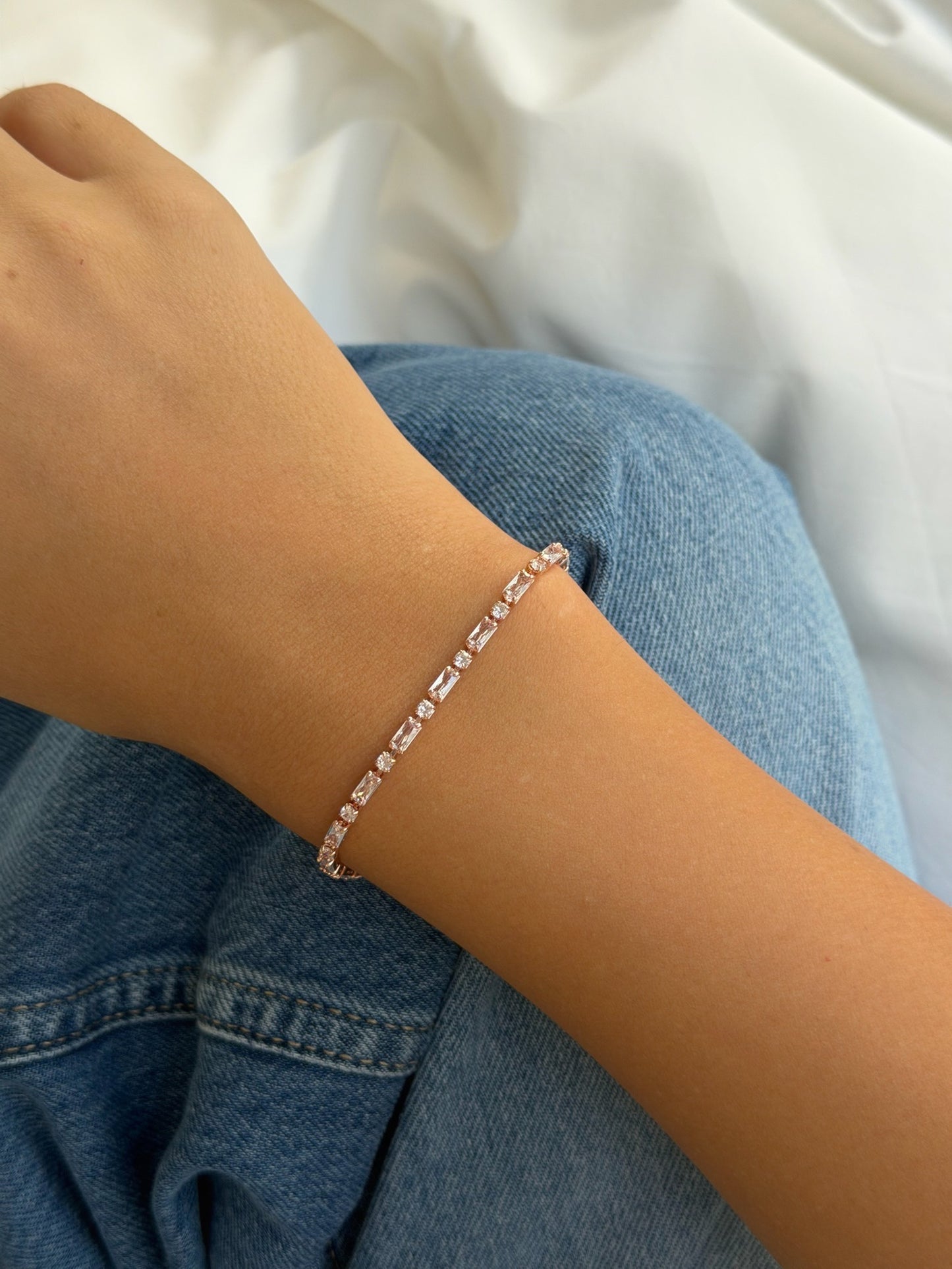 צמיד טניס מעוצב