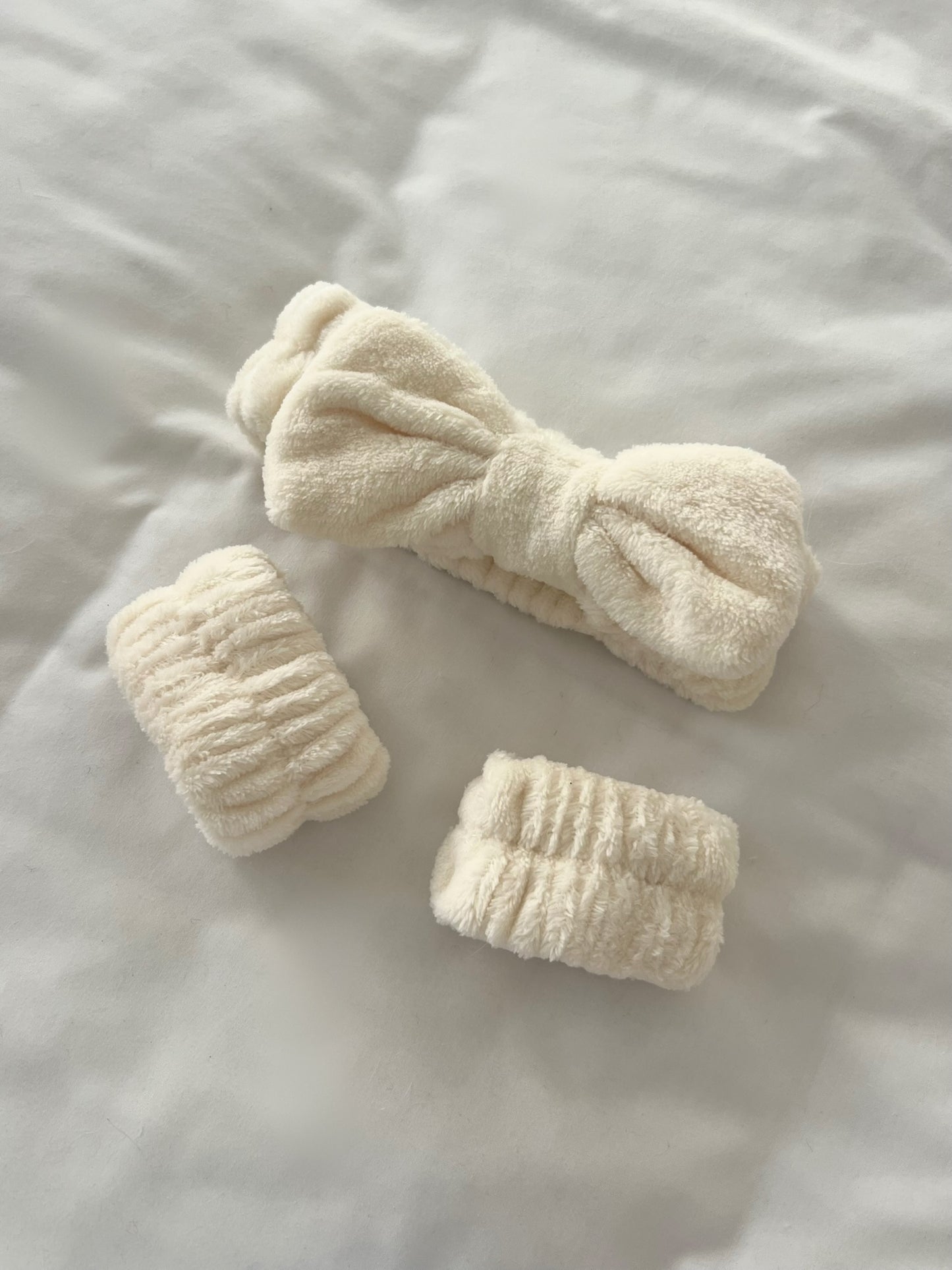 סט סרט מגבת לשיער