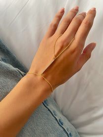 צמיד טבעת פס משובץ מכסף אמיתי 925