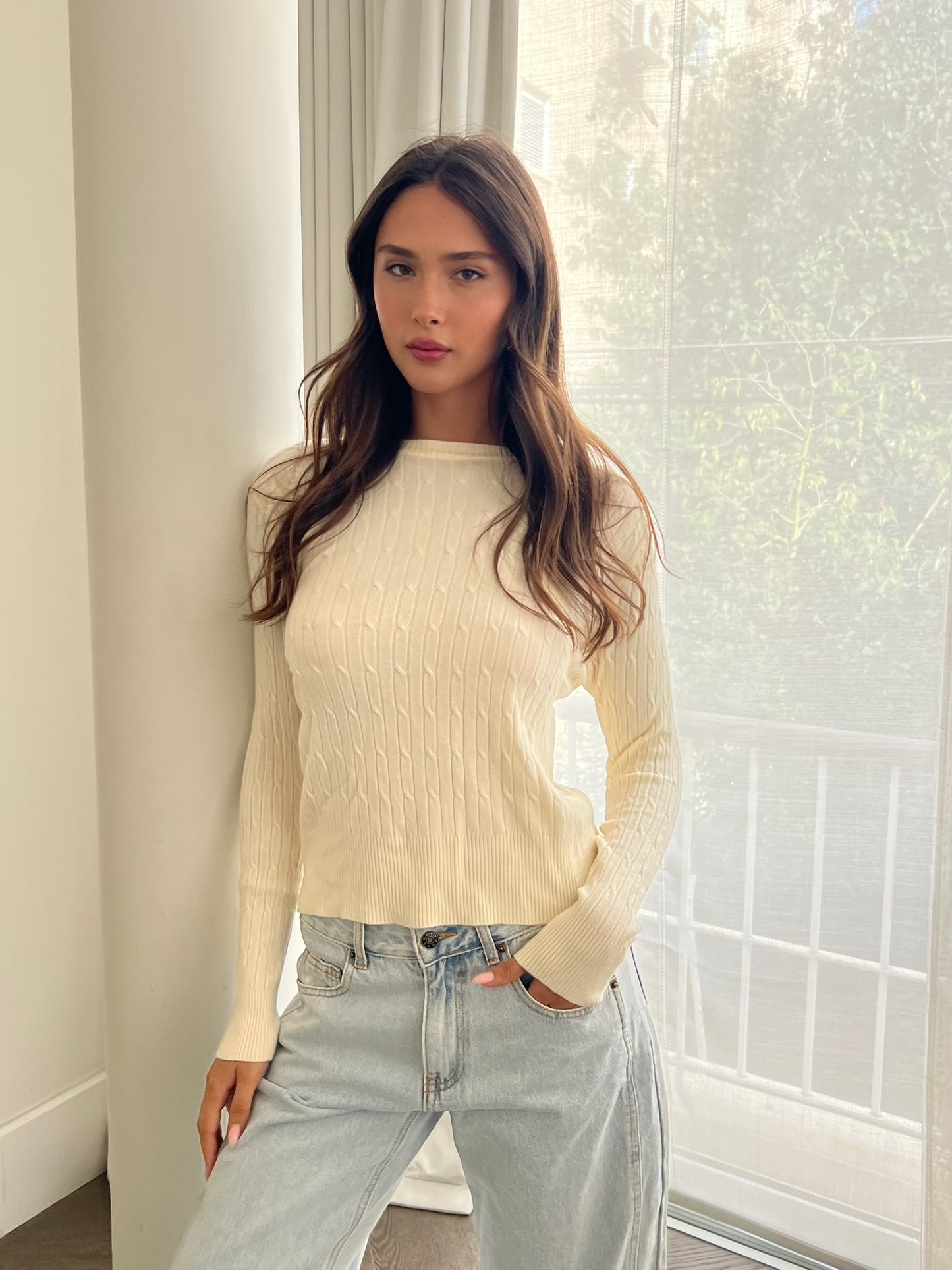 חולצת סוודר בייסיק