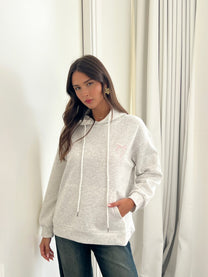 סווטשירט פפיון אפור