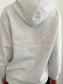 סווטשירט פפיון אפור