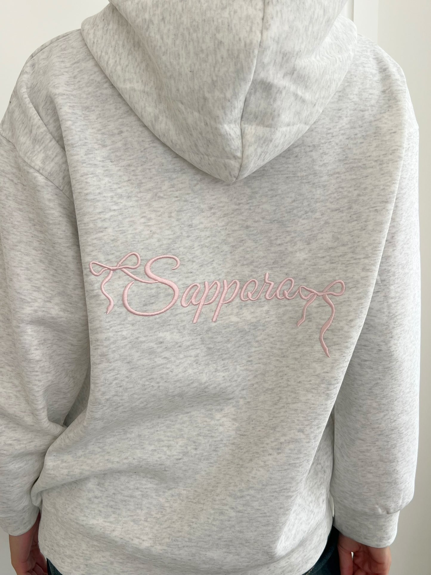 סווטשירט פפיון אפור