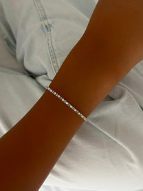 צמיד טניס תכלת