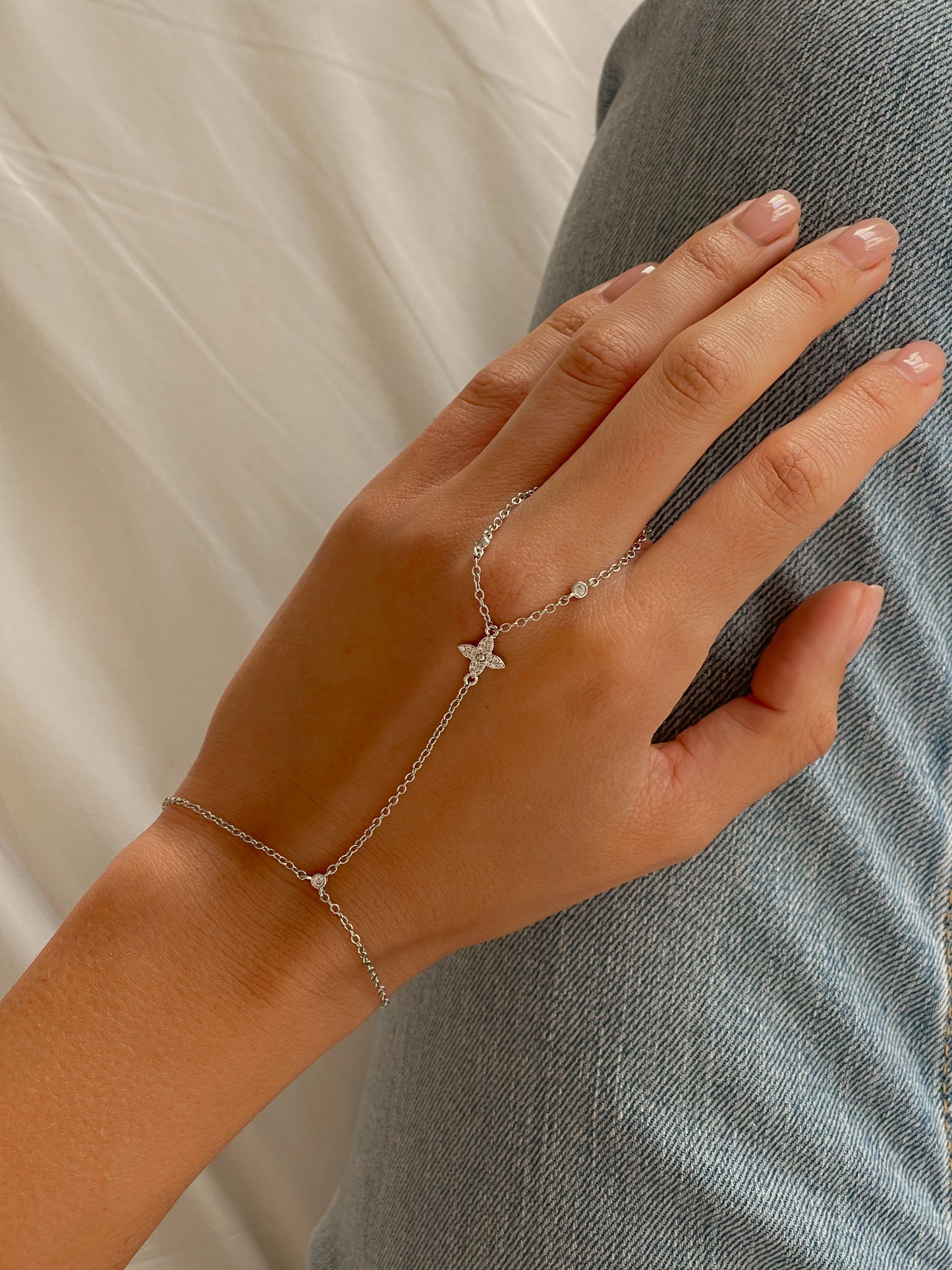 צמיד טבעת פרח