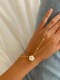 צצמיד-טבעת-פרח-צדף-זירקונים-זהב