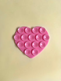 מדבקת סיליקון לב לטלפון