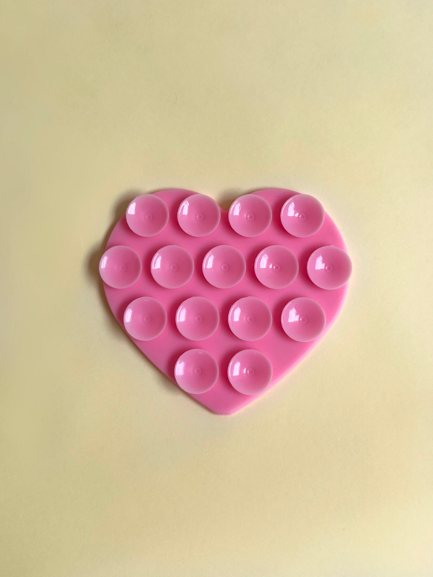 מדבקת סיליקון לב לטלפון