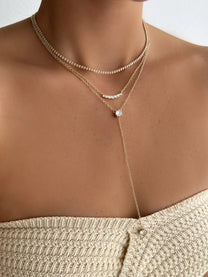 שרשרת זירקון נופלת