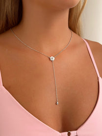 שרשרת פרח צדף לילי נופלת