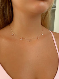 שרשרת תליוני טיפות