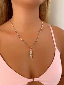 שרשרת חרוזים דג