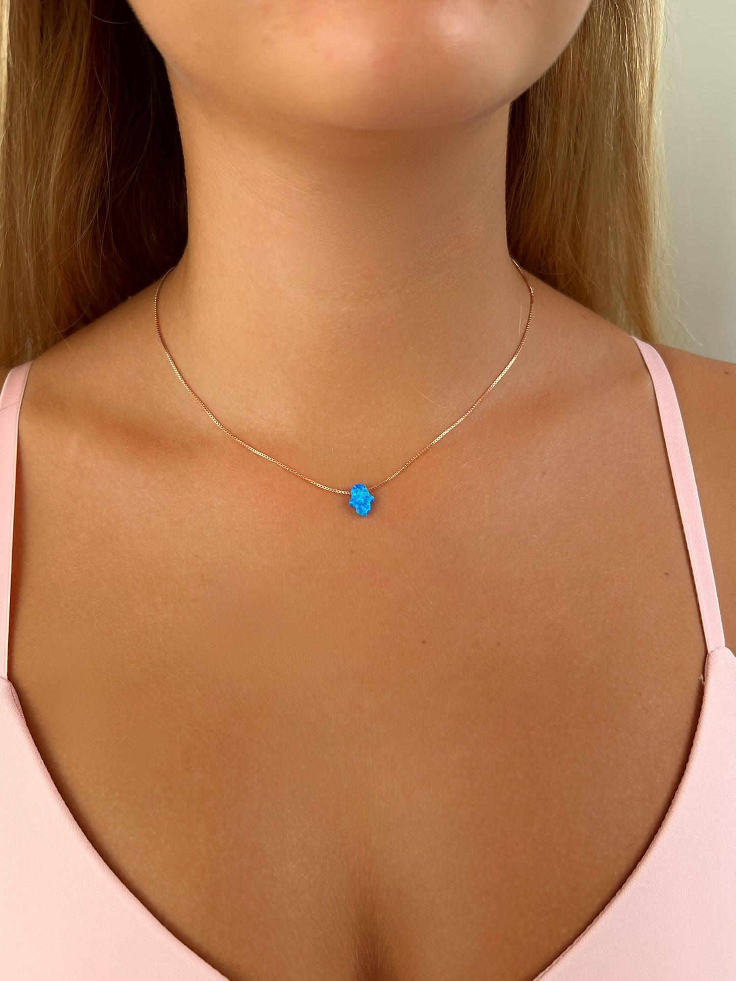 שרשרת חמסה אופל