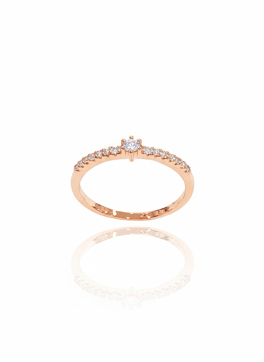 טבעת זירקון קטנה