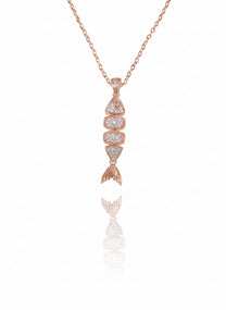 שרשרת דג מנצנץ