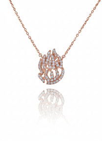 שרשרת האש שלי מכסף אמיתי 925