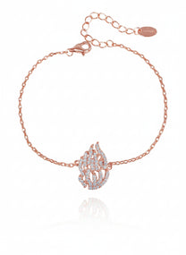 צמיד האש שלי מכסף אמיתי 925