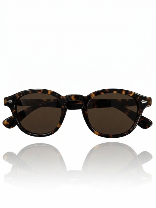 משקפי שמש קאי מנומר חום