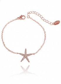 צמיד כוכב ים משובץ