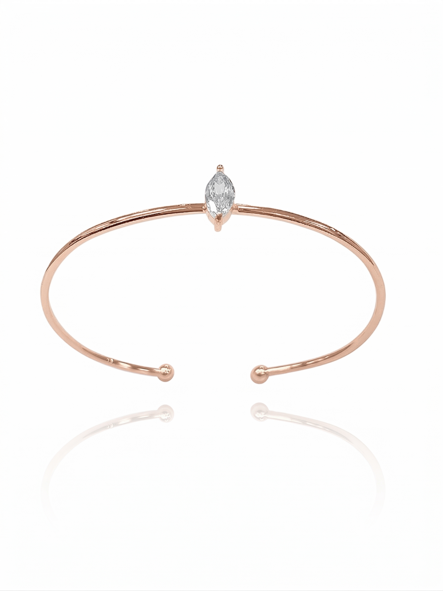 צמיד קשיח זירקון מרקיז