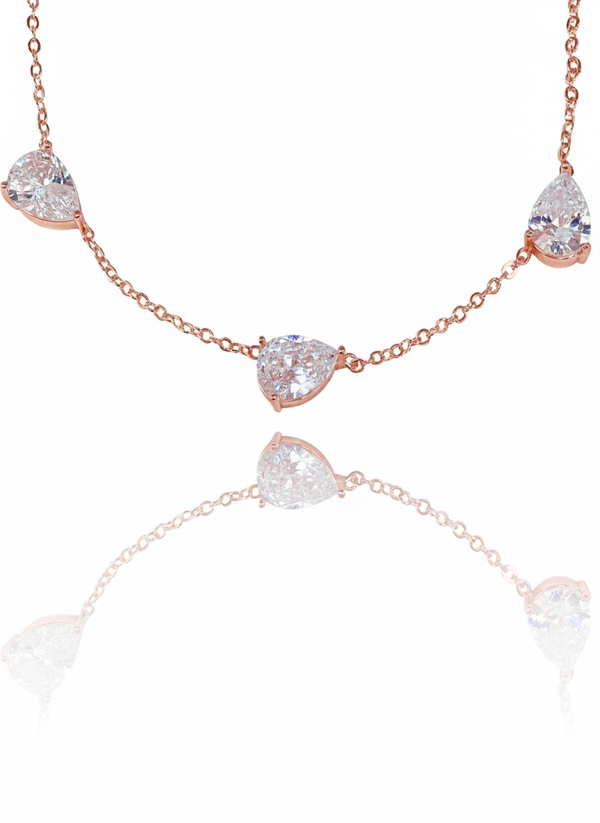 שרשרת טריפל טיפות