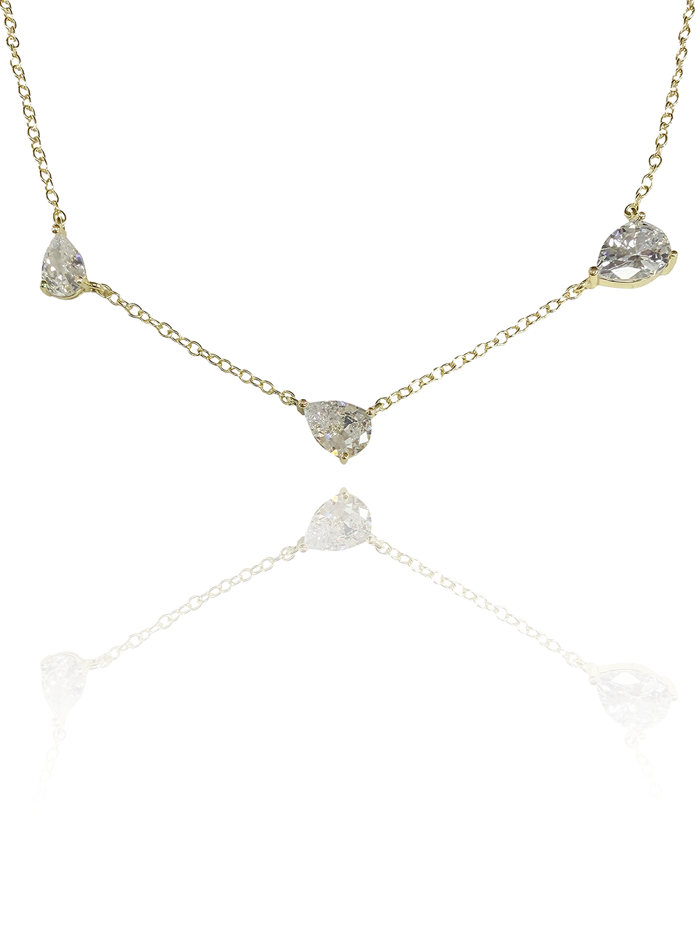 שרשרת טריפל טיפות מתגברות