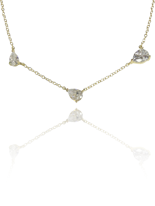 שרשרת טריפל טיפות מתגברות