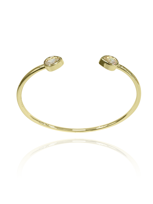 צמיד קשיח זירקוני טיפות