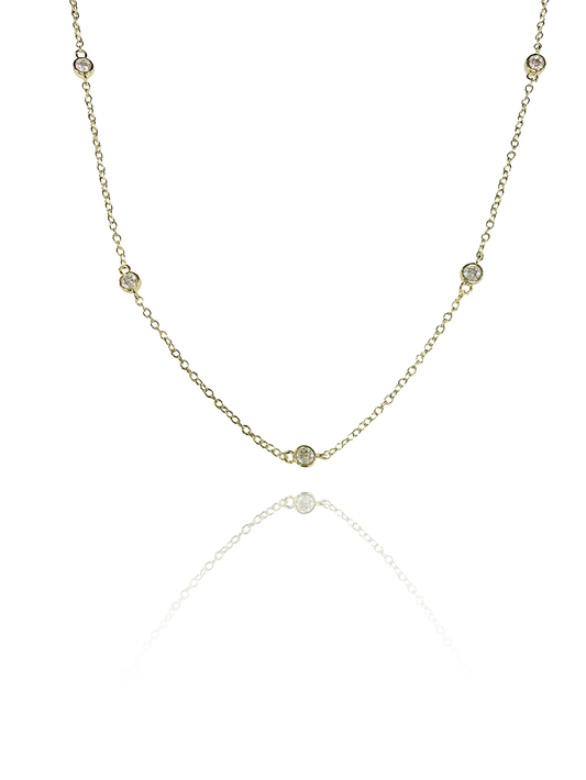 שרשרת זירקונים