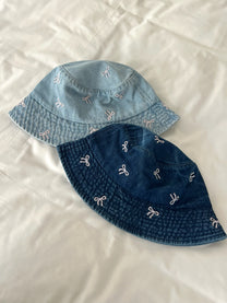 כובע ג'ינס פפיונים