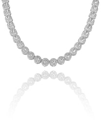 שרשרת אבנים משובצים