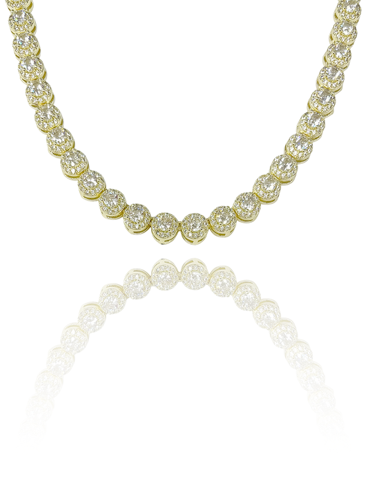 שרשרת אבנים משובצים